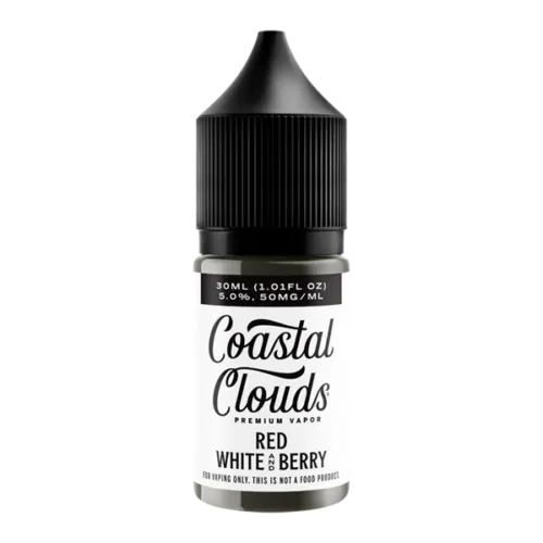Red White & Berry Coastal Clouds Salt Nic